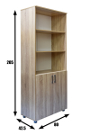 Шкаф офисный книжный 2