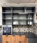 Кухня "Техно" угловая 1 Кухня "Техно" угловая 1