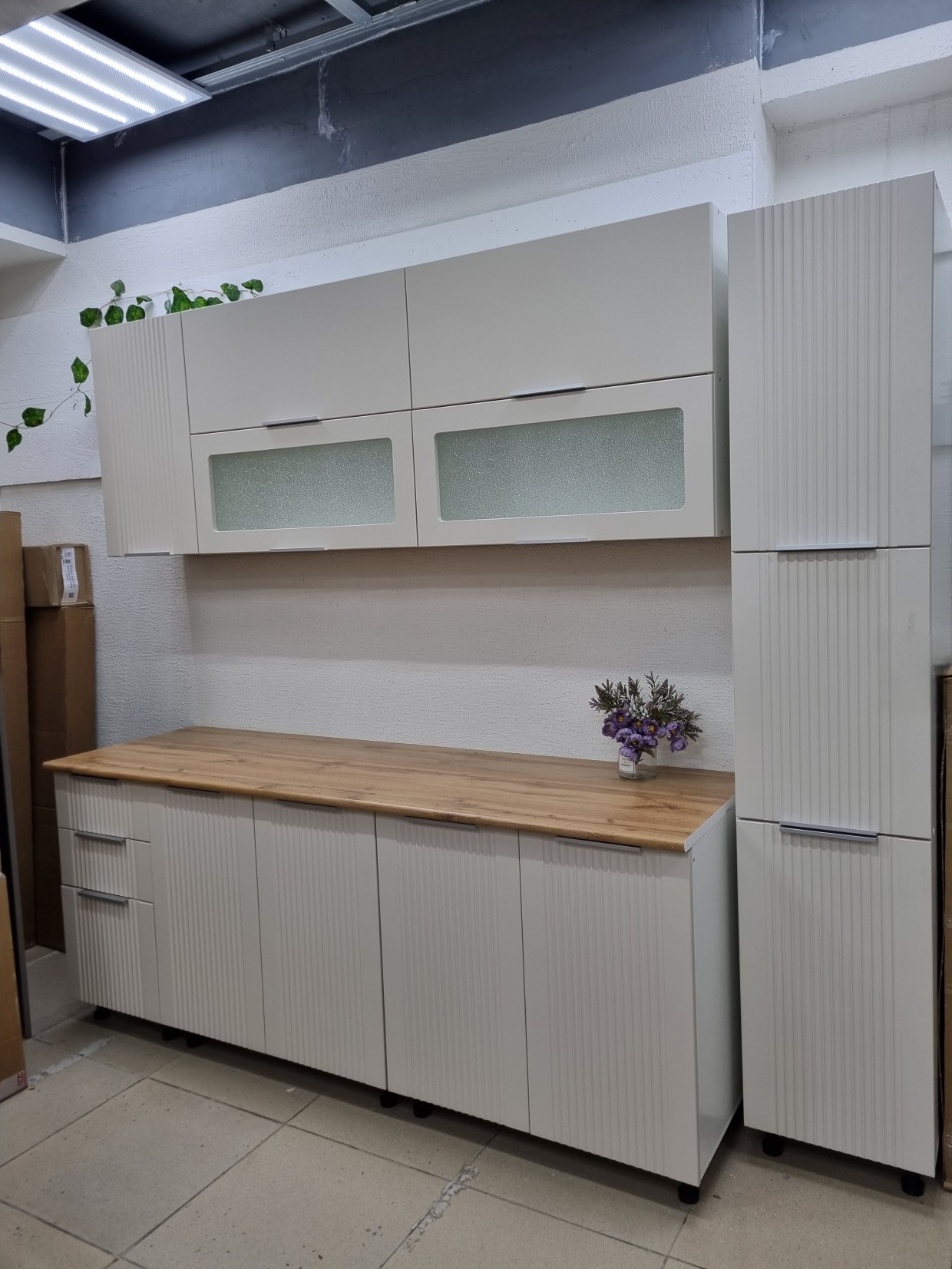 Кухня "Тоскана" с пеналом 0 Кухня "Тоскана" с пеналом 0