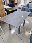 Стол раскладной "Прямая ножка" бетон 4